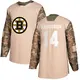 Men's Sergei Samsonov Boston Bruins ＃14 Authentic Camo Veterans Day Practice Jersey