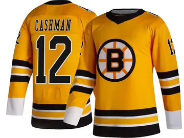 Men's Wayne Cashman Boston Bruins ＃12 Breakaway Gold 2020/21 Special Edition Jersey