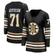 Women's Viktor Arvidsson Boston Bruins ＃71 Breakaway Black 100th Anniversary Premier Jersey