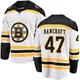 Youth Dalton Bancroft Boston Bruins ＃47 Breakaway White Away Jersey