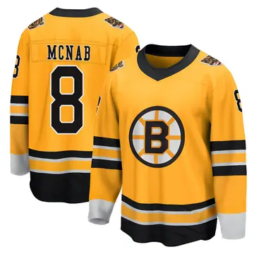 Youth Peter Mcnab Boston Bruins ＃8 Breakaway Gold 2020/21 Special Edition Jersey