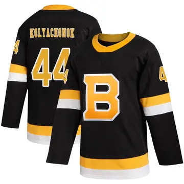 Youth Vladislav Kolyachonok Boston Bruins ＃44 Authentic Black Alternate Jersey
